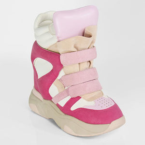 Maranto-2 Sneaker Wedge (Pink)