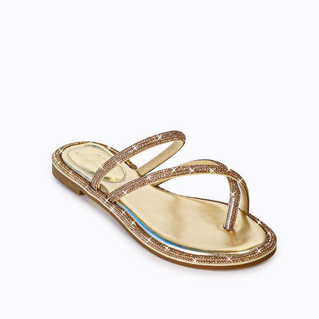 Lindy Bling Sandals (Gold)