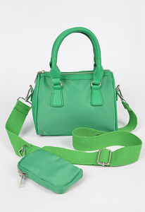 Nylon Travel Bag (Green)