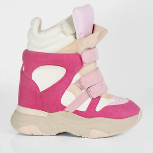 Maranto-2 Sneaker Wedge (Pink)