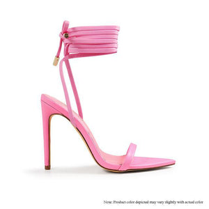 Laurent Heels -(Bubblegum Pink)