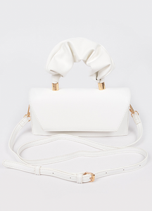 Simple Flap Bag-White