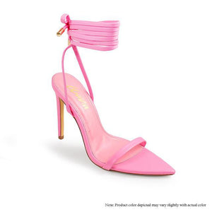 Laurent Heels -(Bubblegum Pink)