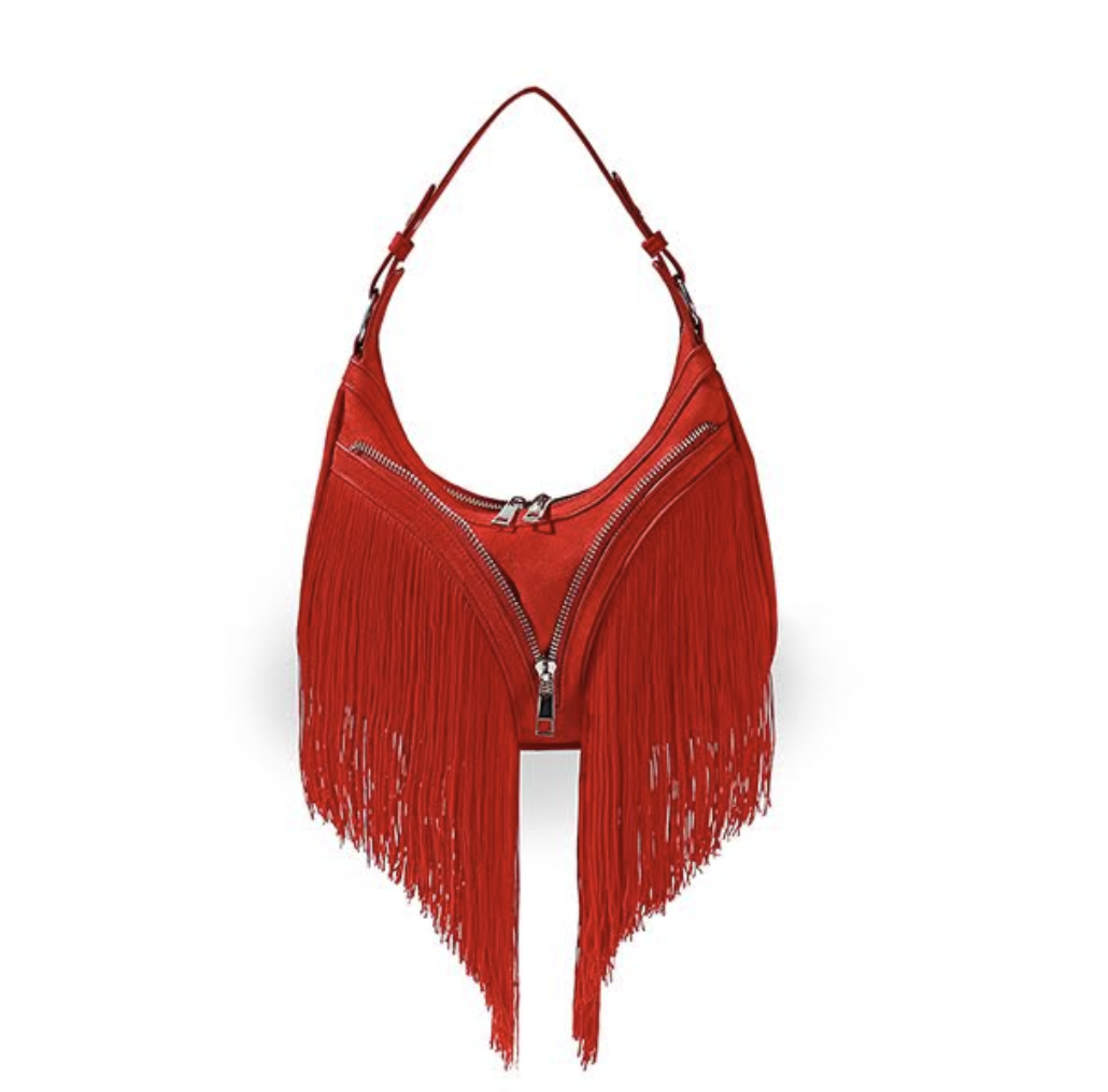 H-Fringy Bag (Red)