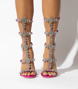 Simmi Heels (Hot Pink)
