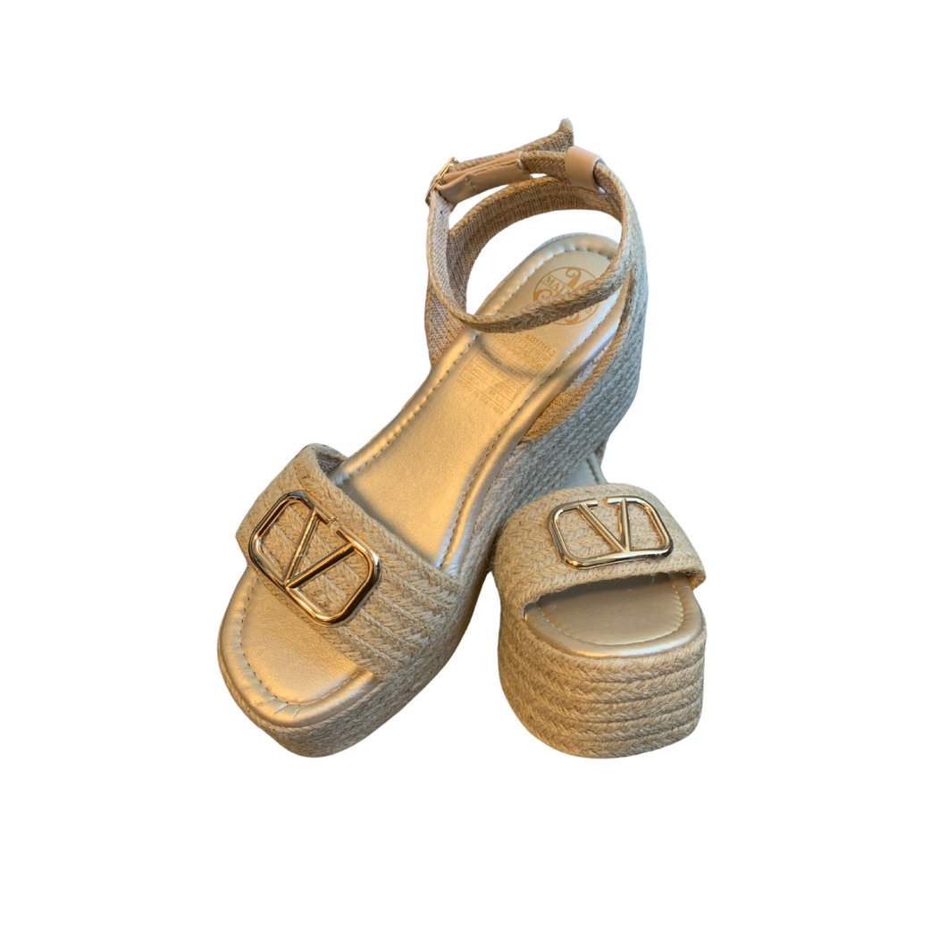 Yule Wedge Sandal