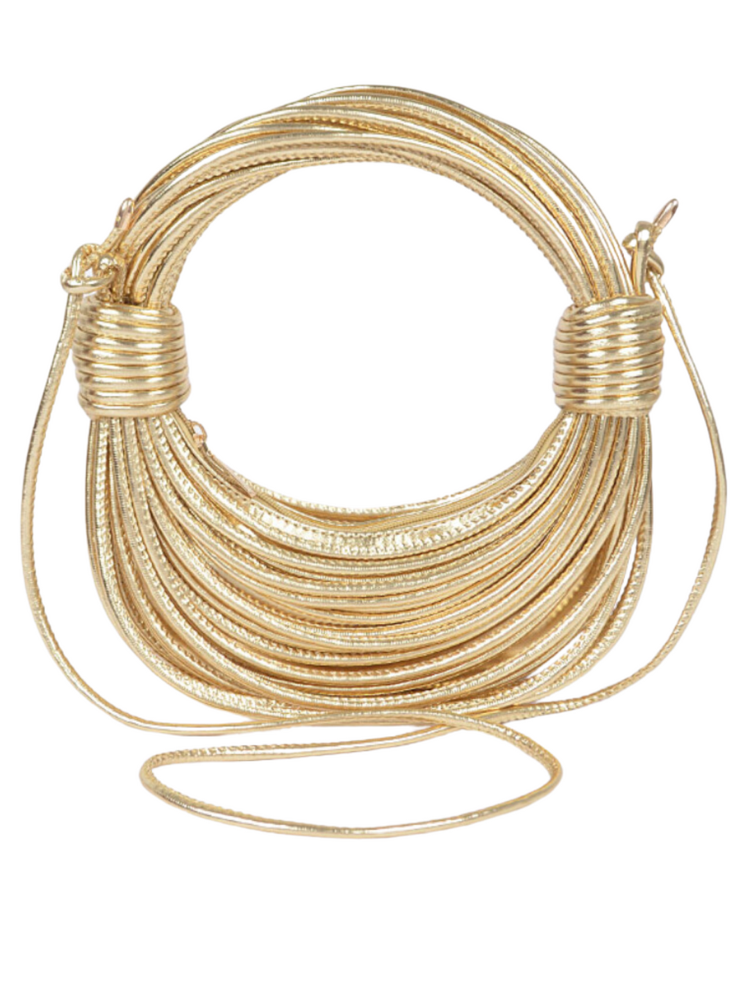 Rope Hobo Bag (Gold)