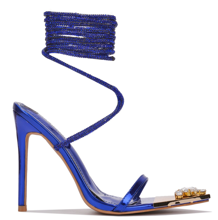 Phora Heels-Royal Blue