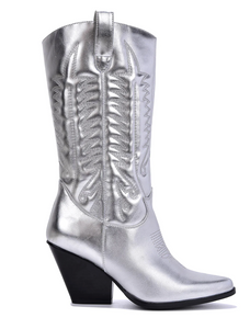 Souther Belle Boots-Silver