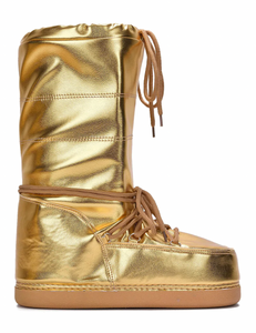Snowbell Moon Boot-Gold