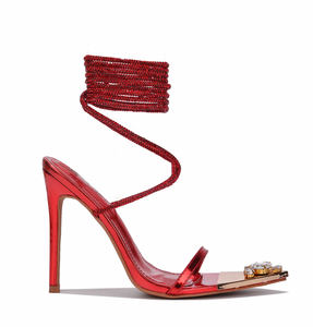 Phora Heels-Red
